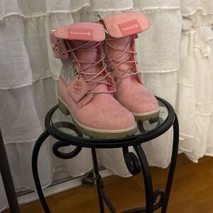 Timberland Women's Pink Boots